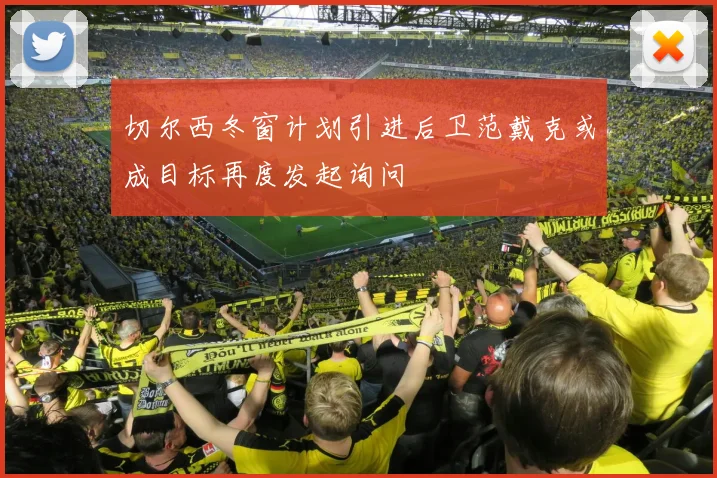 切尔西冬窗计划引进后卫范戴克或成目标再度发起询问